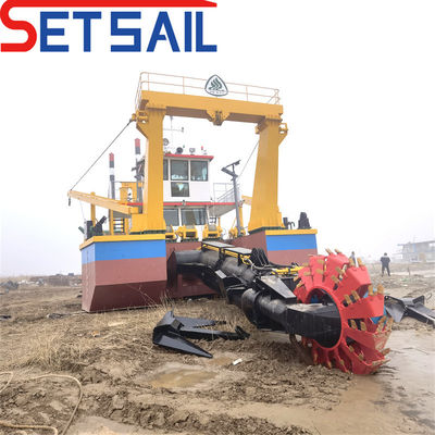 Dredger a ruote a secco per fango duro Potenza totale 224kw-2720kw e Siemens PLC