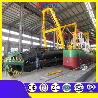 Tipo di slot CTS Customized 3000m3/H Cutter Suction Dredger River Sand Dredging Machine