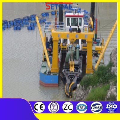 Tipo di slot CTS Customized 3000m3/H Cutter Suction Dredger River Sand Dredging Machine