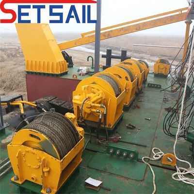 Dredging di sabbia fluviale e lacustre Dredger a ruota a secchio idraulico per la bonifica dei terreni