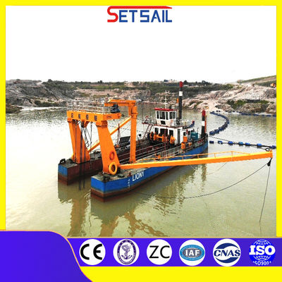 Mini River Jet Suction Sand Pump Ship Dredger con motore diesel da 110 kW a 2000 kW