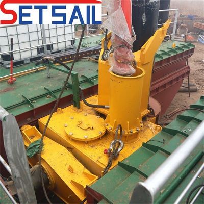 Dredger idraulico per aspirazione della sabbia con motore diesel Weichai e capacità da 160 m3-2000 m3