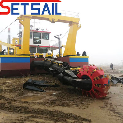Dredger a aspirazione a ruota di secchio a controllo PLC Siemens Dredger a sabbia con prestazioni