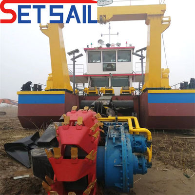 Dredger a aspirazione a ruota di secchio a controllo PLC Siemens Dredger a sabbia con prestazioni