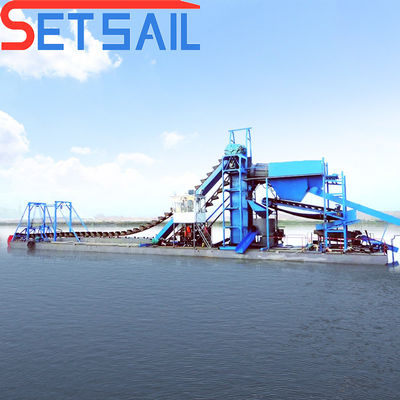 US 2000/Set 1 Set Min.Order Chain Bucket Mining Dredger per campioni di diamanti fluviali