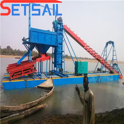 US 2000/Set 1 Set Min.Order Chain Bucket Mining Dredger per campioni di diamanti fluviali