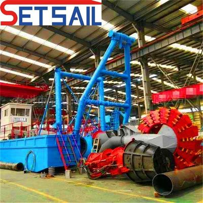 Dredger di sabbia per piccole draghe con distanza di scarico da 800 m a 5000 m