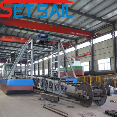 7.5kw-20kw Power Injection Pump Power Chain Bucket Mining Sand Gold Dredger per il Congo