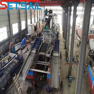 Dredger per l'estrazione di diamanti con capacità di 60-500 metri cubi