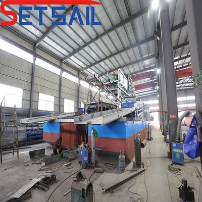 Tipo di potenza elettrica Customization Set Vela secchio Catena di diamanti Dredger mineraria oro