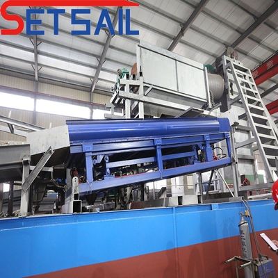Potenza della pompa di iniezione 7.5kw-20kw Bucket Chain Gold Mining Dredger per Rvier Diamond
