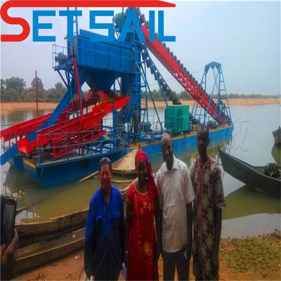 4kw X 3-10kw X3 Dredger per l'estrazione di sabbia fluviale e oro