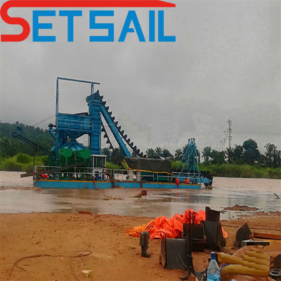 4kw X 3-10kw X3 Dredger per l'estrazione di sabbia fluviale e oro