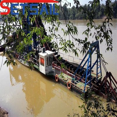 Macchine per l'estrazione dell'oro fluviale con lunghezza totale da 24 a 38 m e capacità di secchi da 0,035 a 0,08 m3