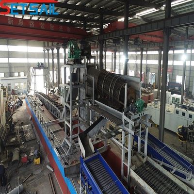60m3-300m3 Capacità Full Chain Bucket Diamond Dredger per lago Disegno personalizzato