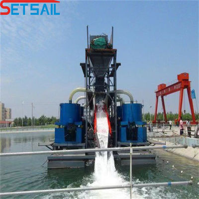 60m3-300m3 Capacità Full Chain Bucket Diamond Dredger per lago Disegno personalizzato