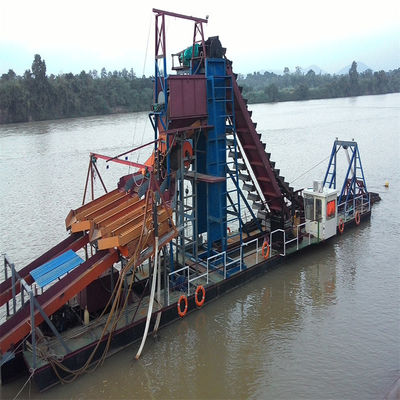 37kw-200kw motore principale di potenza fiume minerazione di diamanti e oro dragaglio con concentrazione