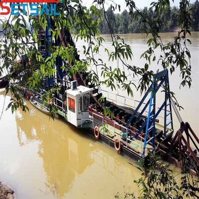 Dredger per l'oro a catena di secchi da 200 m3/ora in vendita in Indonesia