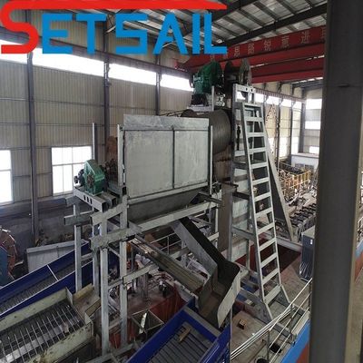 Dredger per l'estrazione dell'oro a catena a secco con 60000.000 kg di peso lordo e consumo