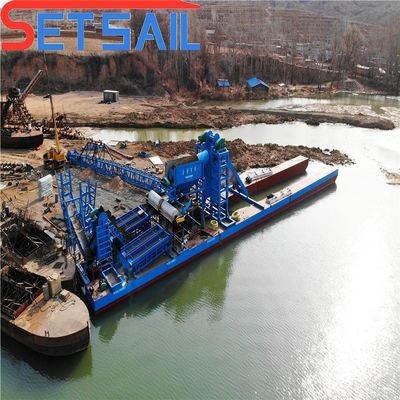 Costo di spedizione e tempo di consegna stimato per una dragaglia mineraria fluviale da 150 metri cubi