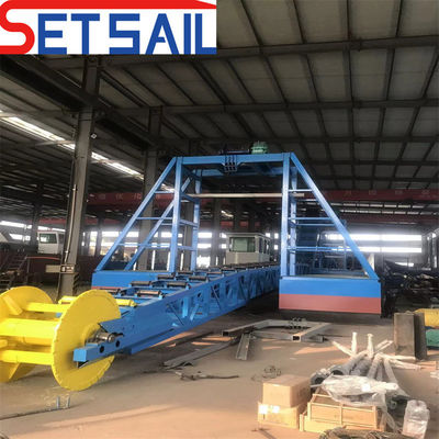 1.4mx1.2m-2.6mx1.5m Lunghezza dello schermo del tamburo.Diametro dragaggio per l'estrazione dell'oro per dragaggio fluviale