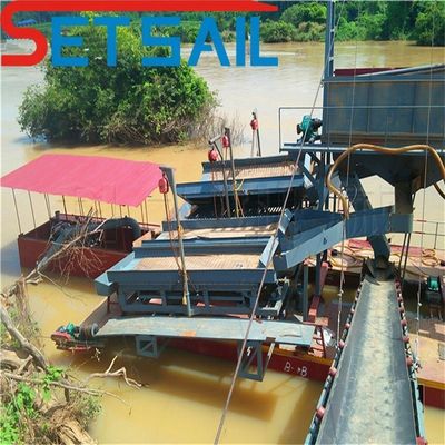 172PCS-200PCS Quantità di catena MD-40 River Gold and Diamond Mining Ship con paracadute