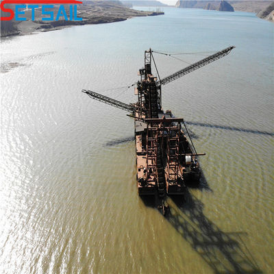 Dredger a catena di diamanti per la prospezione dell'oro