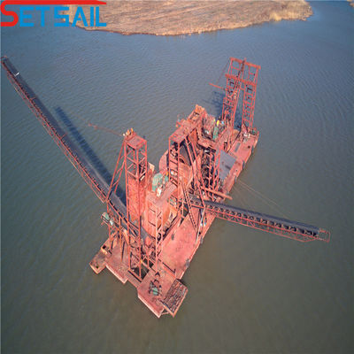 Dredger a catena di diamanti per la prospezione dell'oro