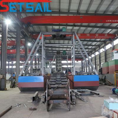 Macchinari per la produzione di diamanti per il lago di Chain Bucket per lo scafo di River Gold dimensione 23m-49m e QHSS-8