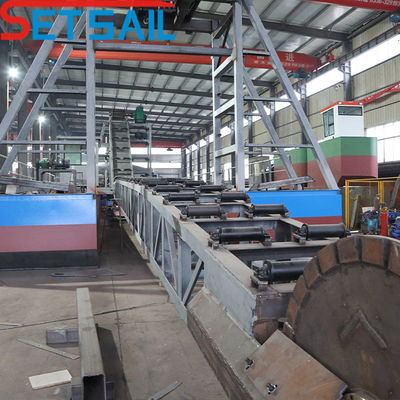 Macchinari per la produzione di diamanti per il lago di Chain Bucket per lo scafo di River Gold dimensione 23m-49m e QHSS-8