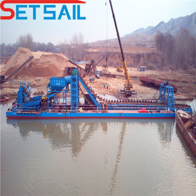 4kw X 3-10kw X3 Dispositivo di migrazione Catena Scafo Fiume Macchine per l'estrazione dell'oro con Jigging