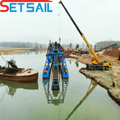 4kw X 3-10kw X3 Dispositivo di migrazione Catena Scafo Fiume Macchine per l'estrazione dell'oro con Jigging