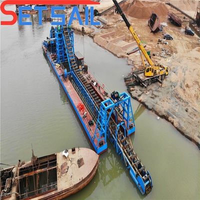 Scavatrice di sabbia a catena multifunzione per l' estrazione mineraria fluviale e ISO. Certificato CE