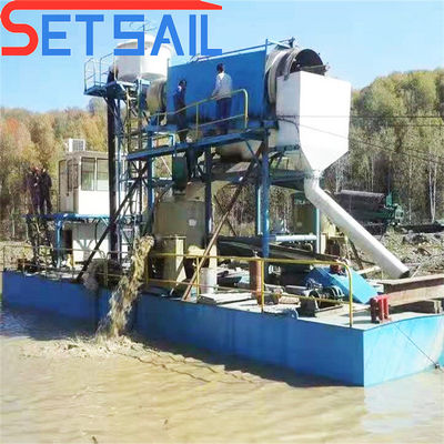 Scavatrice di sabbia a catena multifunzione per l' estrazione mineraria fluviale e ISO. Certificato CE