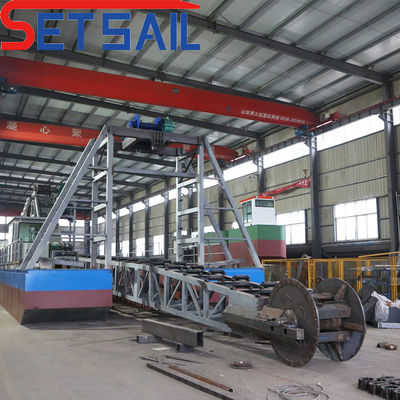 75kw-240kw motore principale catena di alimentazione del fiume del secchio Gold Dredging Machinery per il diamante