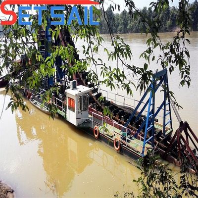 Catena di trasporto marittimo Bucket River Gold Diamond Machinery con e Potenza totale 95kw-260kw