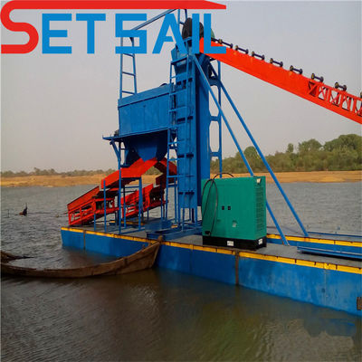 Potente catena elettrica multifunzione Bucket River attrezzature per l'estrazione di oro e diamanti