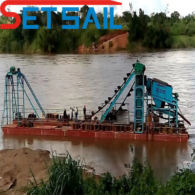 Potente catena elettrica multifunzione Bucket River attrezzature per l'estrazione di oro e diamanti