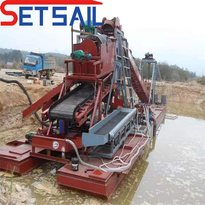 7.5kw-100kw Motore di sollevamento catena elettrica secchio oro e diamanti macchina mineraria fiume