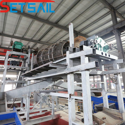 95kw-260kw Total Power Chain Bucket Reservoir Sand Diamond Dredging Equipment per l'oro