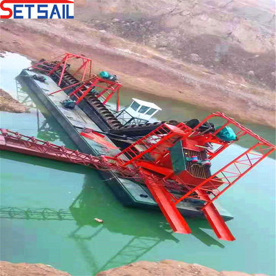QH-Sand -5 Chain Bucket Sand Gold and Diamond Dredger per il trasporto marittimo di merci