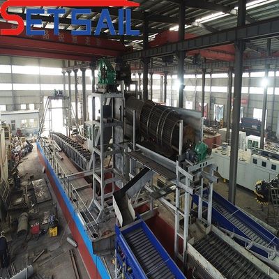 Dredger di diamanti per macchinari per miniere fluviali certificato ISO. CE
