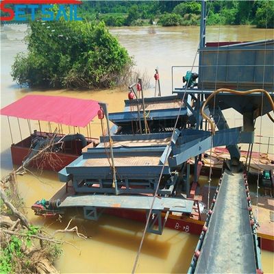 US Chain Bucket River Mining Gold Equipment for Gold Diamond Garanzia di rimborso di 30 giorni