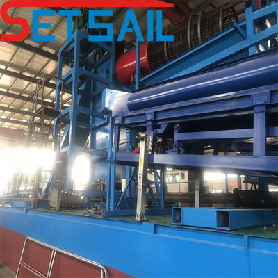 Dredger di estrazione minerale per il lago Gold da Set Sail all'interno della profondità di dragaggio 7m-20m