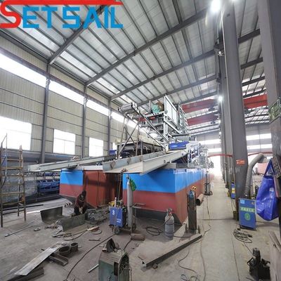 QHTSD-98 Chain Bucket Sand Gold Diamond Dredger per il trasporto marittimo di merci