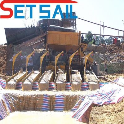 Cummis e Weichai Generator Land Gold Diamond Mining Machinery con paracadute a vibrazione