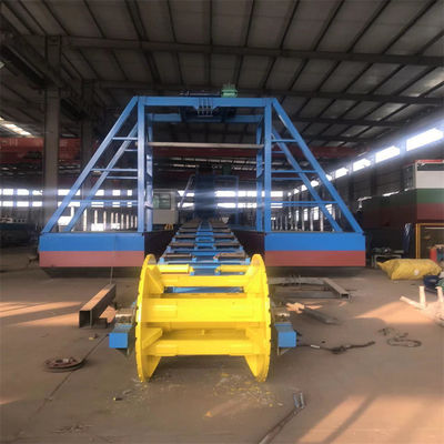 Dredger per l'estrazione dell'oro fluviale altamente produttivo con capacità di attrezzature di jigging da 60m3 a 300m3