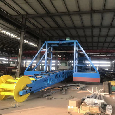 Dredger per l'estrazione dell'oro fluviale altamente produttivo con capacità di attrezzature di jigging da 60m3 a 300m3