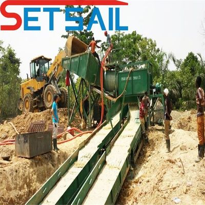 Pacchetto Peso lordo 5000.000kg Macchine per sabbia di ferro di terra per diamanti e oro