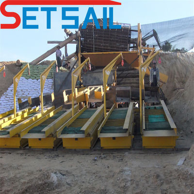 2kw-10kw Set di potenza di sollevamento Naviglio fiume Ferro selezionare sabbia macchine con paracadute d'oro